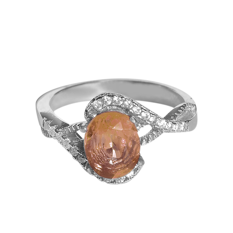 انگشتر نقره زنانه نقره جات لطفی مدل الکساندریت کد ANZR01E07 انگشتر نقره زنانه نقره جات لطفی مدل الکساندریت کد ANZR01E07