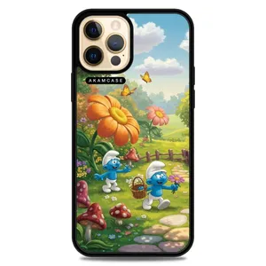 AKAM AMC-WA12PRO-SMURFS-9 Cover For Apple iPhone 12 Pro