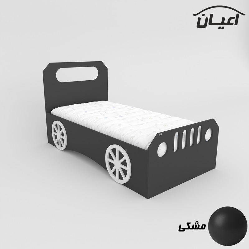 تخت خواب یک نفره اعیان مدل FH803 سایز 80x180 سانتی متر