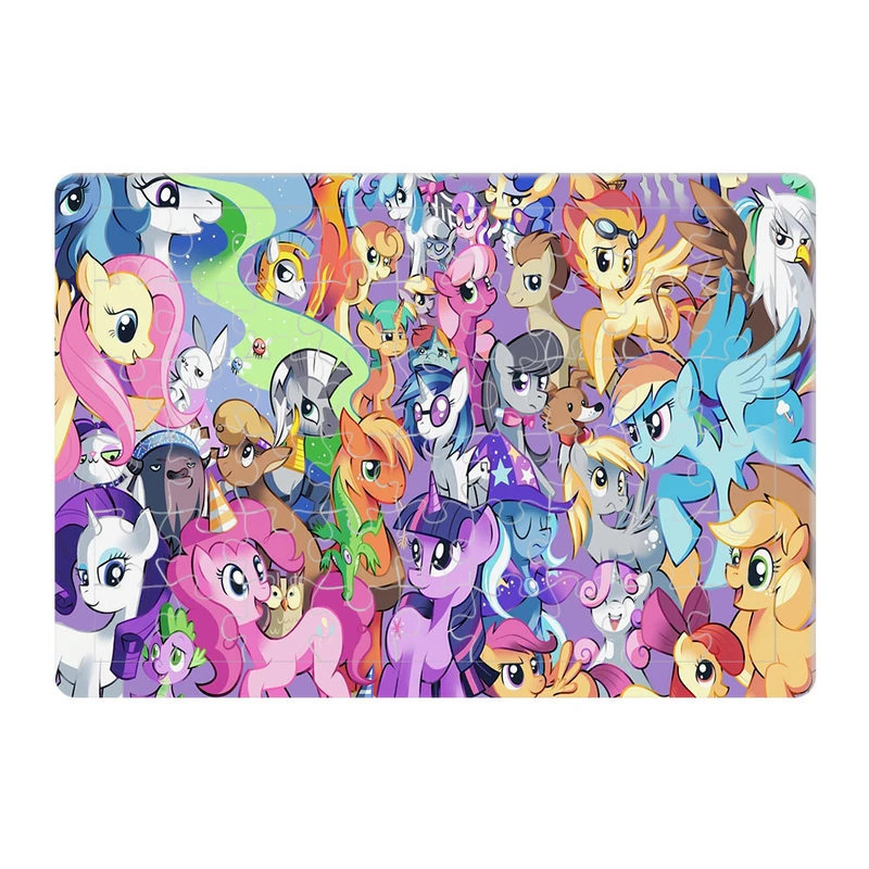 پازل 54 تکه هومرو طرح انیمیشن پونی کوچولوی من مدل PL108