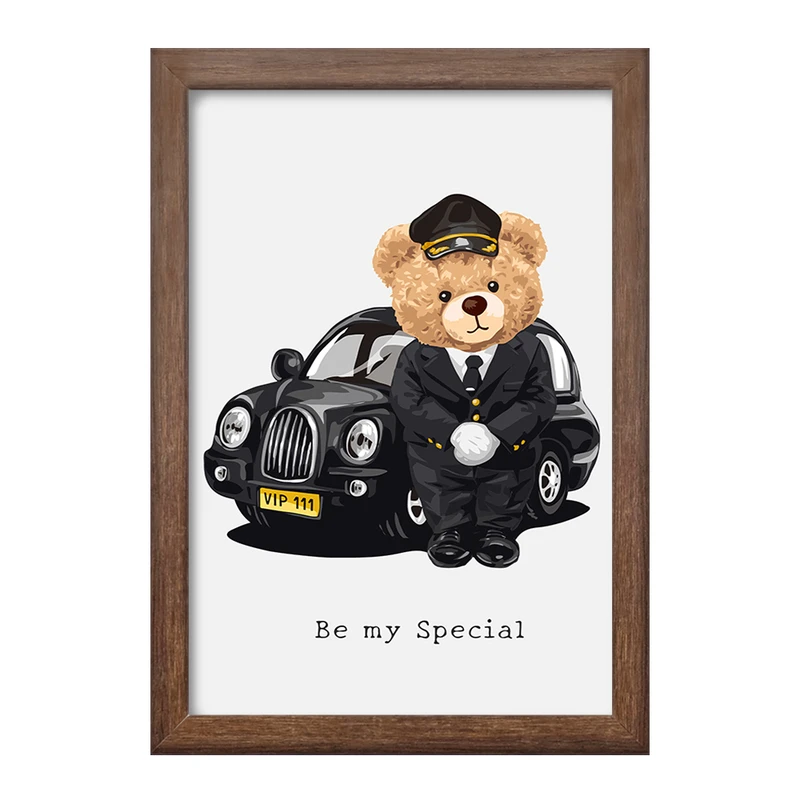 تابلو خندالو طرح تدی Teddy کد 26184