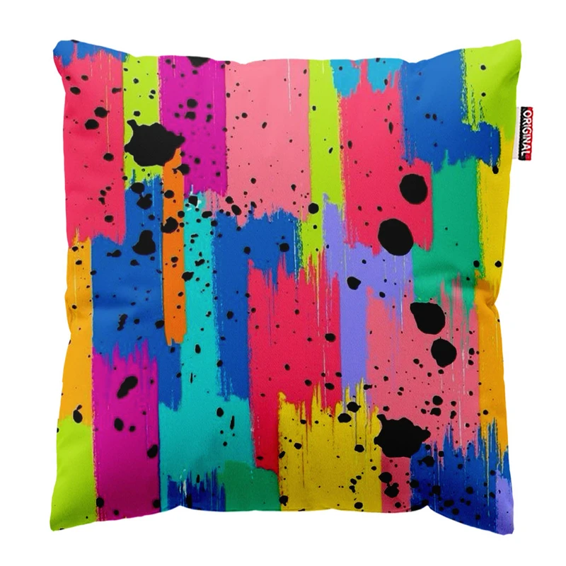 کوسن پاد آفرین طرح رنگی سایز 30*30 سانتی متر کد 707