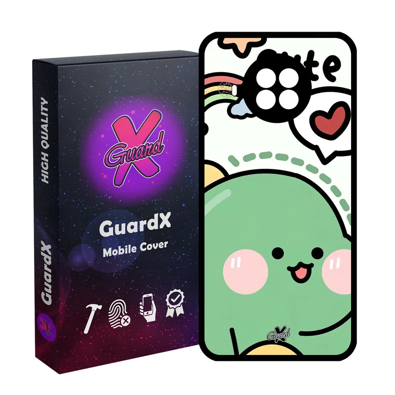 کاور گارد ایکس طرح Cute مدل Glass10561 مناسب برای گوشی موبایل شیائومی  MI 10T Lite/Redmi Note 9 Pro 5G/10I 5G