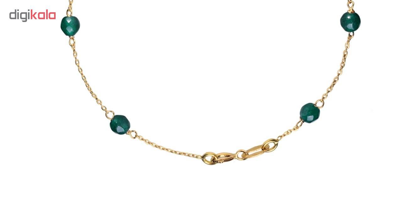 دستبند طلا 18 عیار زنانه گالری مرجان مدل 0879 -  - 3