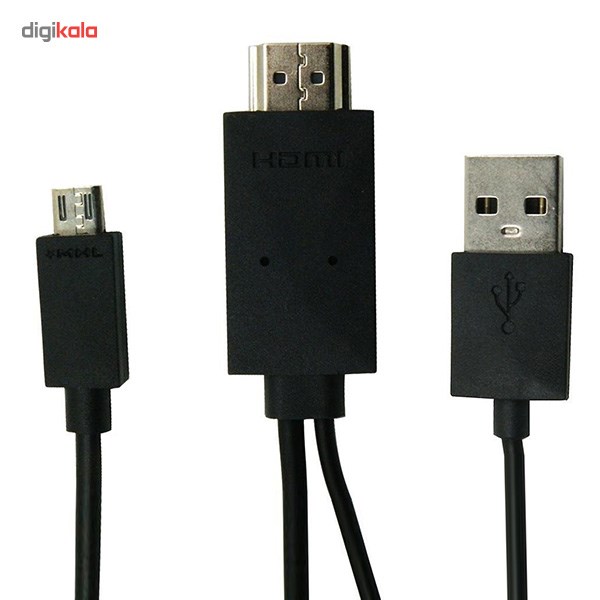 کابل تبدیل MHL به HDMI طول 1.8 متر