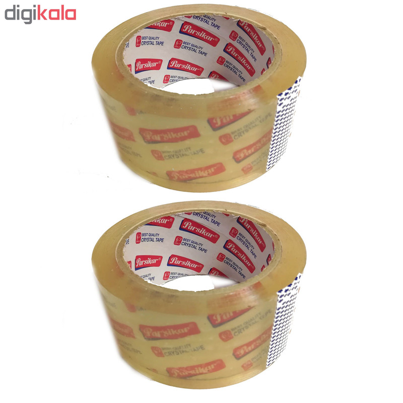 چسب نواری پارسی کار عرض 4.8 کد 1002 بسته 2 عددی