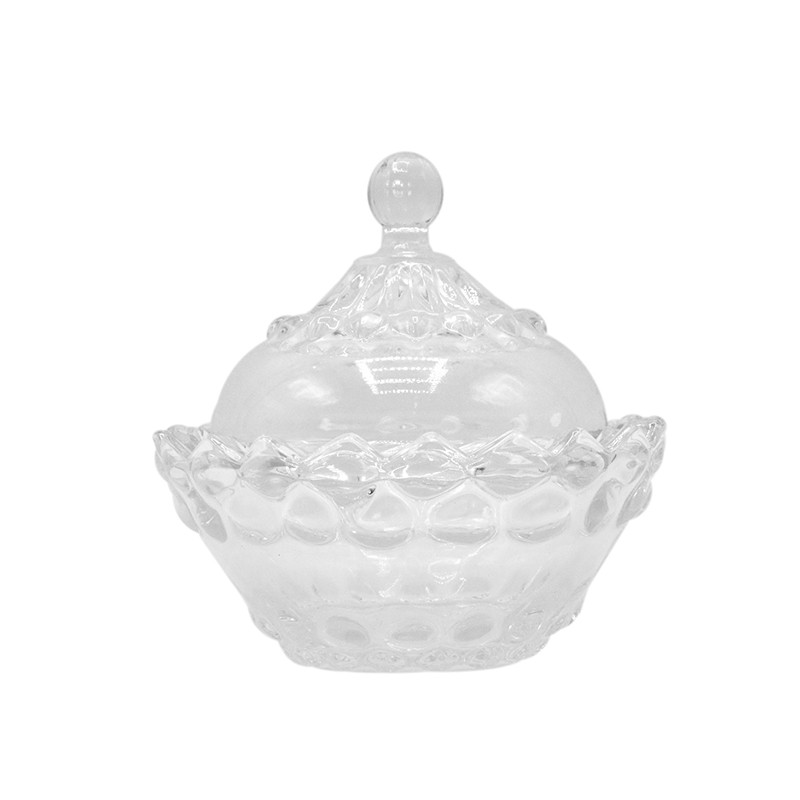 قندان شیشه و بلور اصفهان مدل یاقوت کد 130