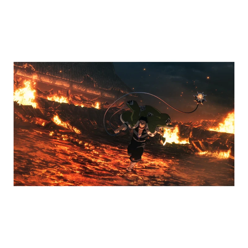 استیکر لپ تاپ و موبایل مدل انیمه طرح شیطان کش گیومی هیمجیما demon slayer Gyomei Himejima کد 847