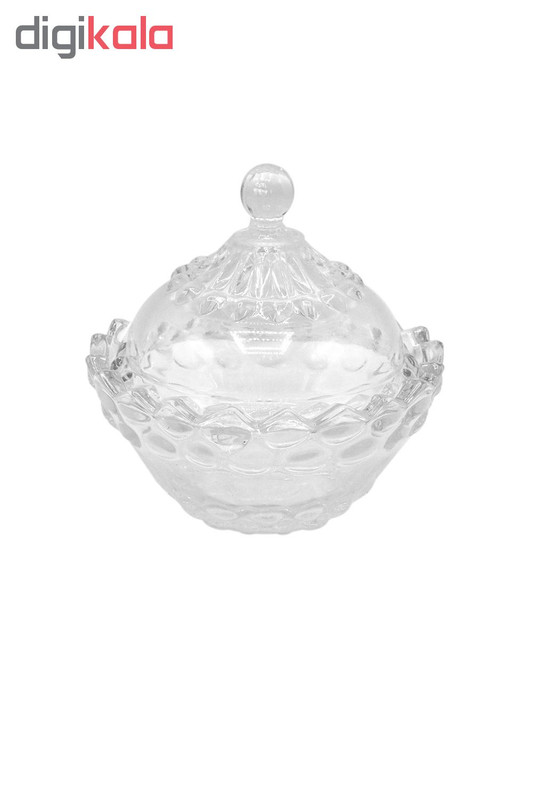 قندان شیشه و بلور اصفهان مدل یاقوت کد 130