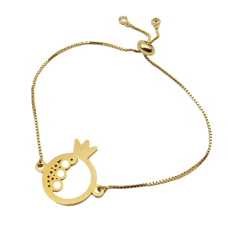 دستبند دخترانه طرح انار کد DF02