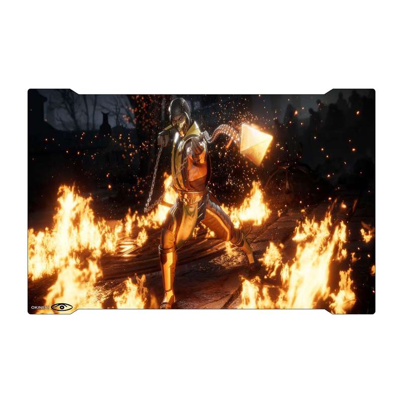 ماوس پد مخصوص بازی اوکینری مدل MPB00765 طرح بازی مورتال کامبت