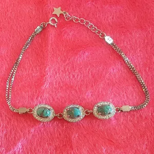 دستبند نقره زنانه مدل p200