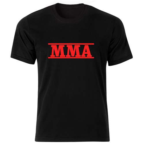 تیشرت آستین کوتاه مردانه مدل MMA کد 37238 bw