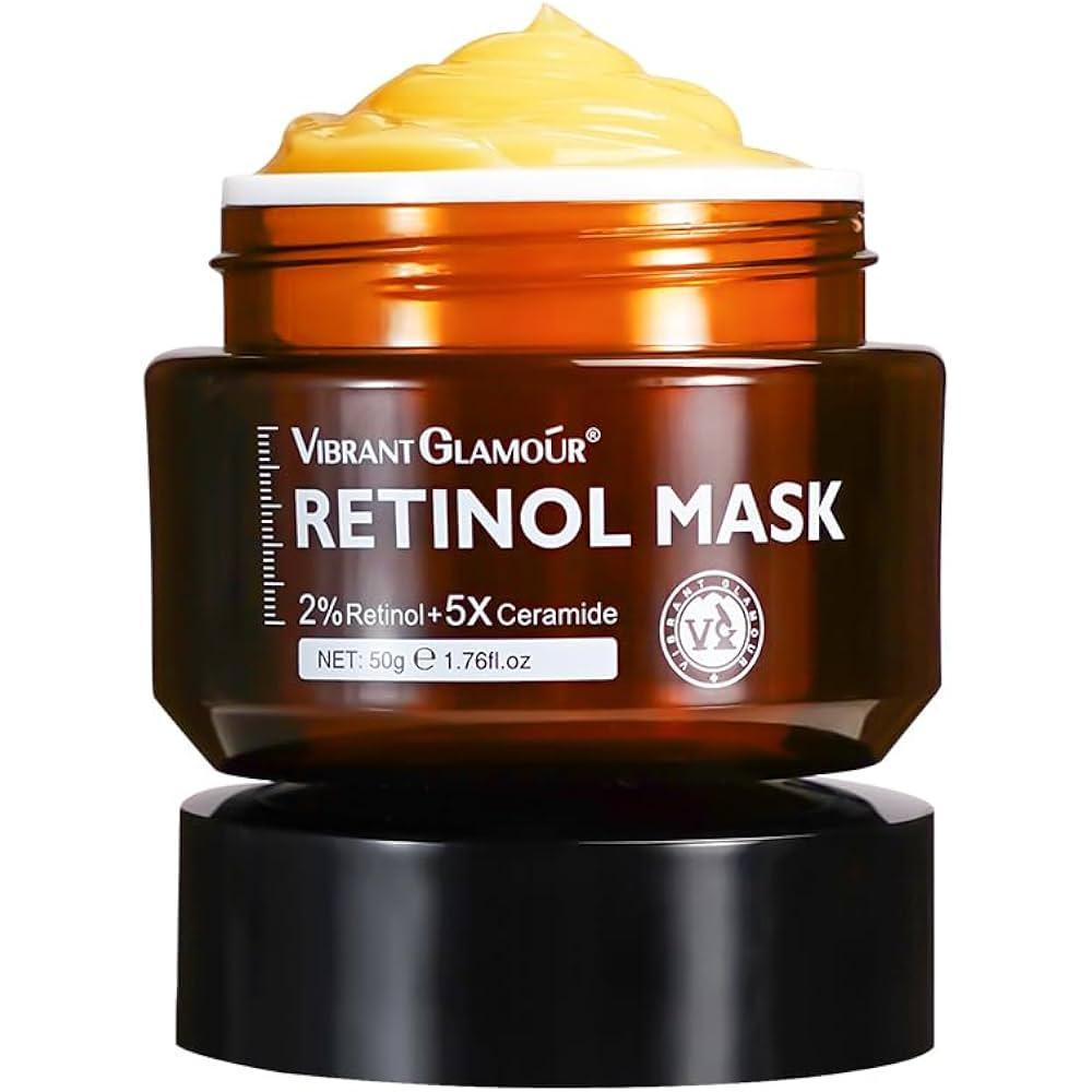 ماسک صورت ویبرانت گلمور مدل رتینول وزن 50 گرم