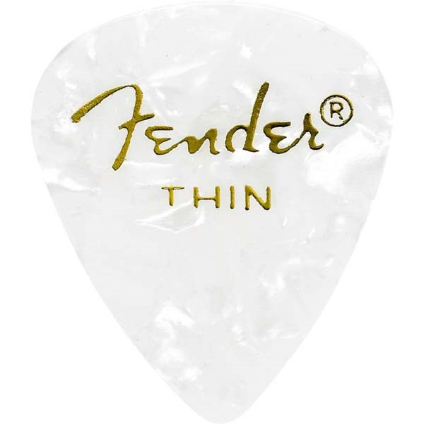 پیک گیتار الکتریک فندر  مدل Premium Celluloid Thin 0980351705