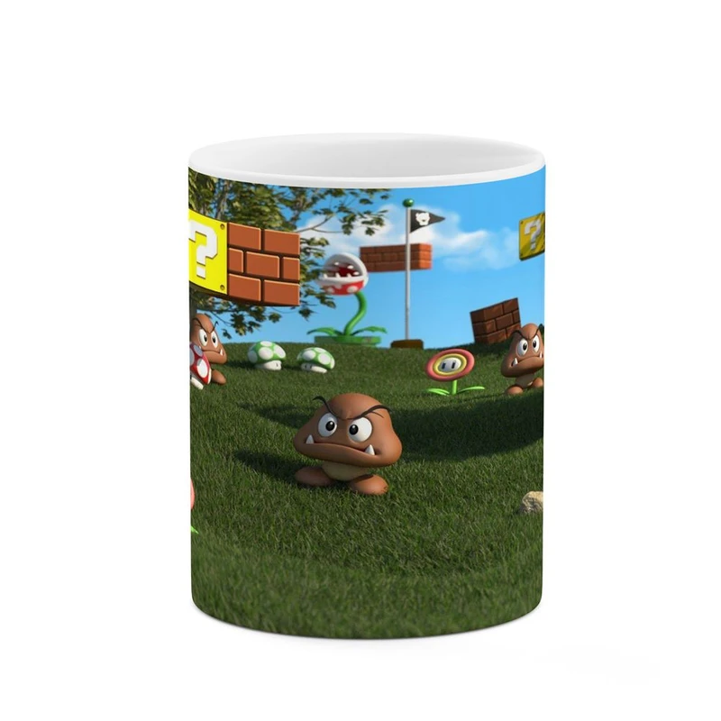 ماگ کاکتی مدل بازی سوپر ماریو Super Mario World کد mgh30663