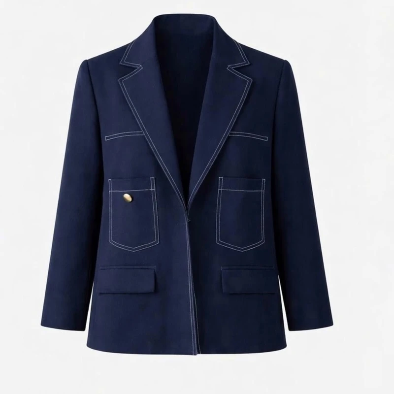 کت رسمی زنانه مدل رودوزی