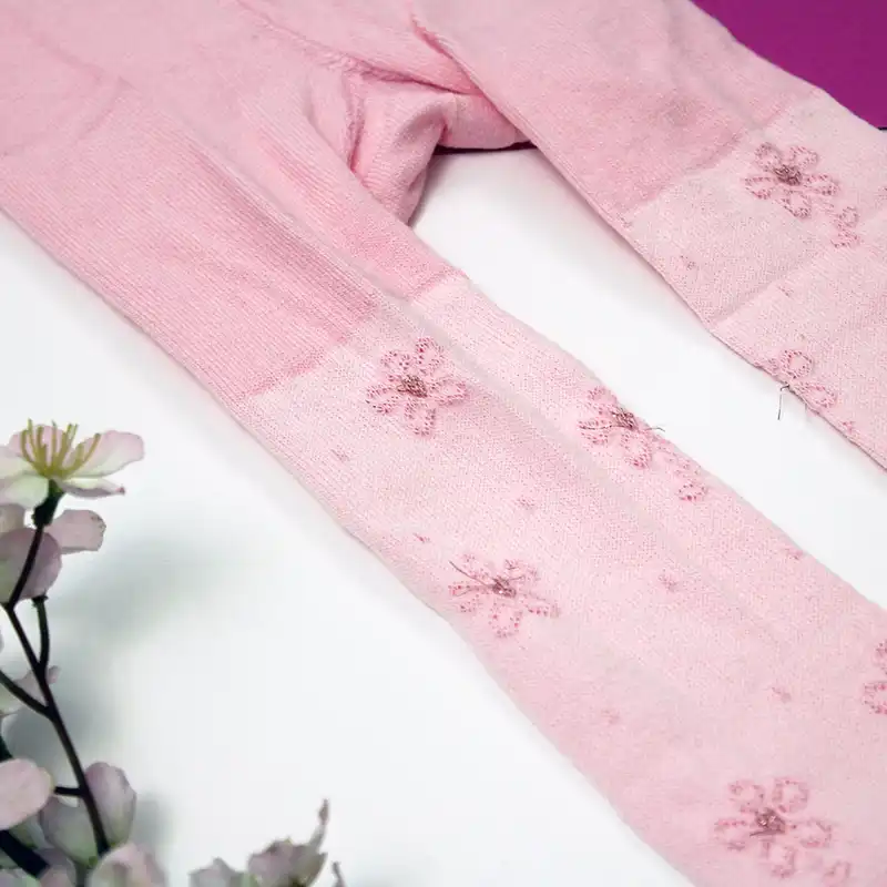 جوراب شلواری دخترانه مدل GOLRIZ رنگ صورتی