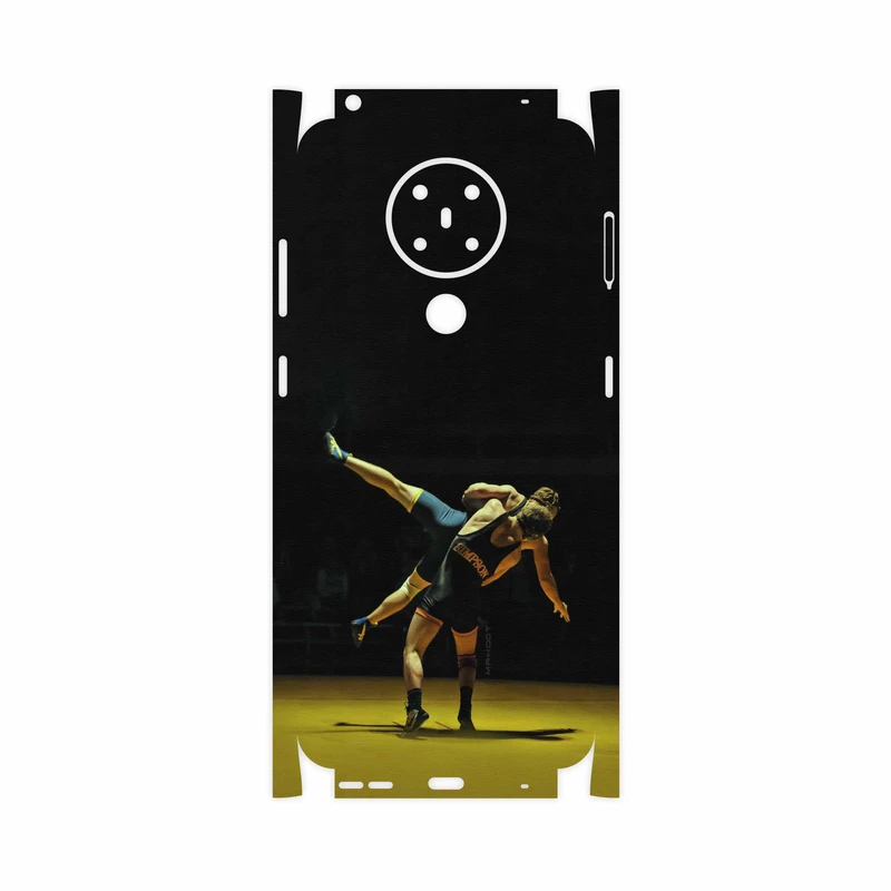 برچسب پوششی ماهوت مدل Wrestling-FullSkin مناسب برای گوشی موبایل نوکیا 5.3