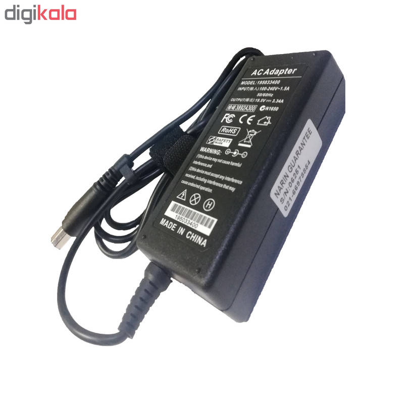 شارژر لپ تاپ 19.5 ولت 3.34 آمپر مدل PA-1650-02DW 1