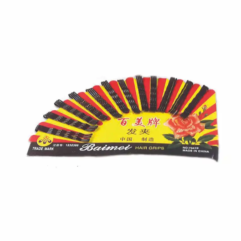 سنجاق مو زنانه مدل G102 بسته 48 عددی