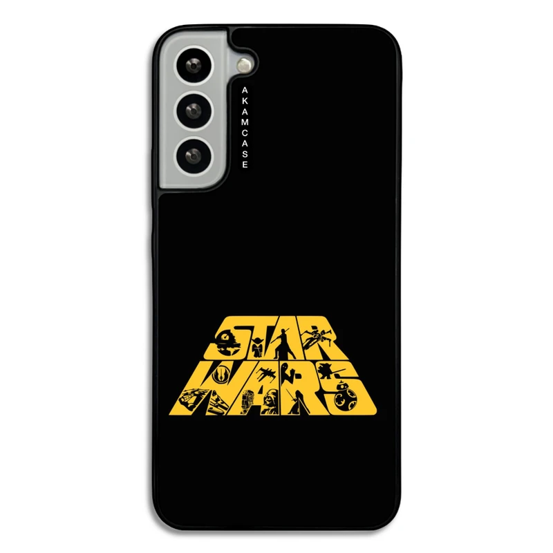 کاور آکام مدل AMC-WSGS22P-STAR WARS4 مناسب برای گوشی موبایل سامسونگ Galaxy S22 Plus