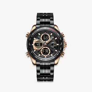 ساعت مچی عقربه‌ای مردانه نیوی فورس مدل 9197SBK