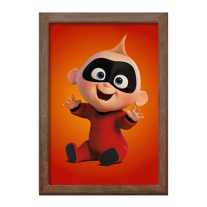 تابلو خندالو طرح شگفت انگیزان The Incredibles  کد 1843