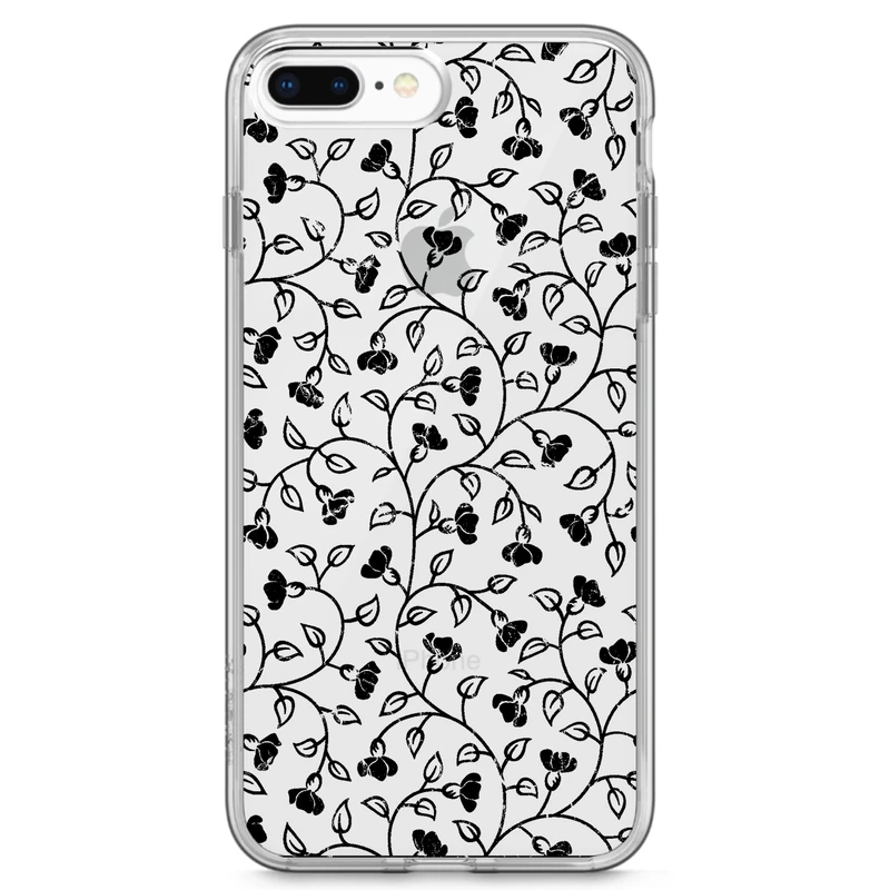 کاور مگافون طرح گل مدل C42-B مناسب برای گوشی موبایل اپل Iphone 8 Plus 