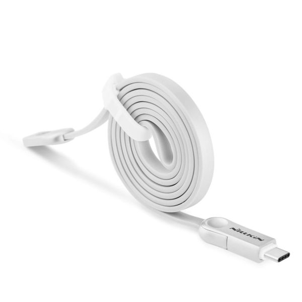 کابل تبدیل USB به microUSB/Type-C نیلکین مدل Plus III طول 1 متر کابل تبدیل USB به microUSB/Type-C نیلکین مدل Plus III طول 1 متر