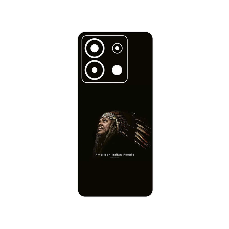 برچسب پوششی ماهوت مدل Portrait of an Indian Man مناسب برای گوشی موبایل شیائومی Redmi Note 13 Pro 5G