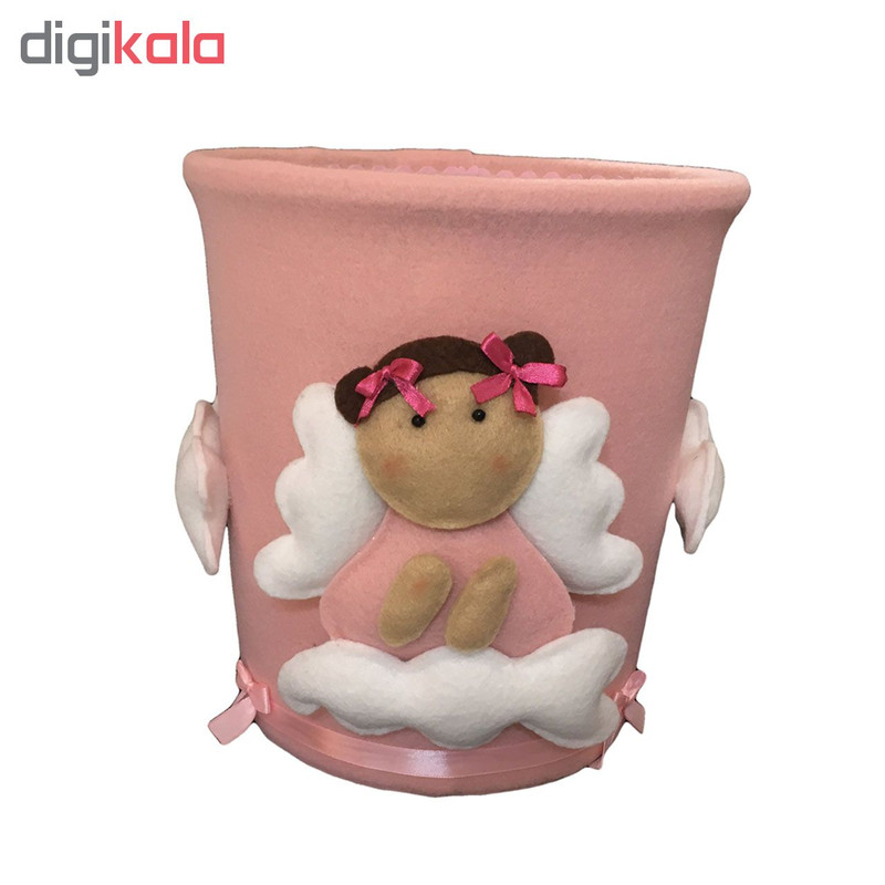 ست سطل و جادستمال کاغذی اتاق کودک طرح فرشته