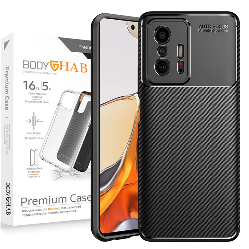 کاور بادی قاب مدل Carbon Fiber 2 مناسب برای گوشی موبایل شیائومی Mi 11T /Mi 11T pro