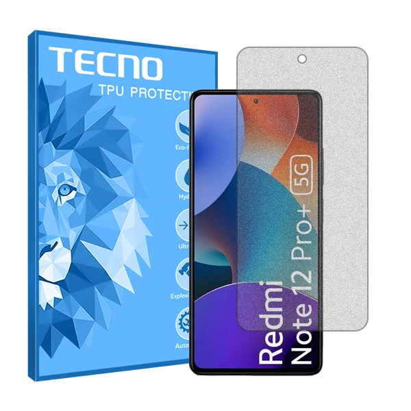 محافظ صفحه نمایش مات تکنو مدل HyMTT مناسب برای گوشی موبایل  شیائومی Redmi Note 12 Pro Plus