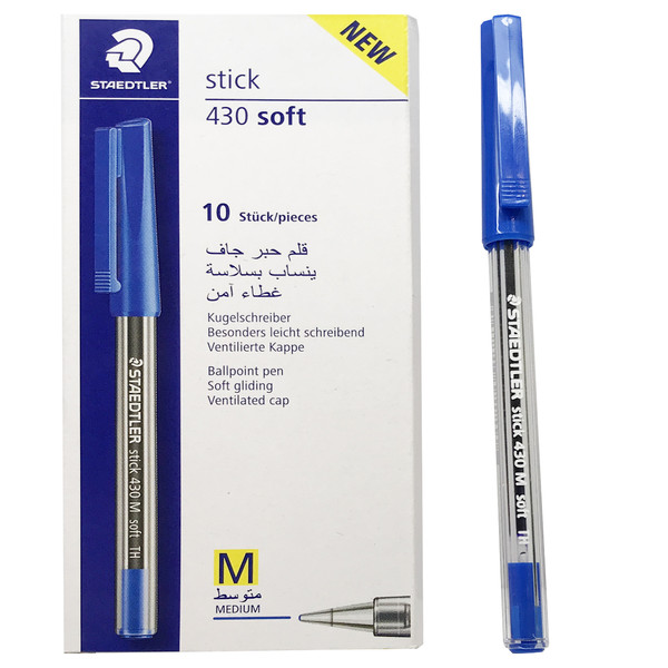خودکار استدلر مدل Stick 430 Soft M بسته ۱0 عددی