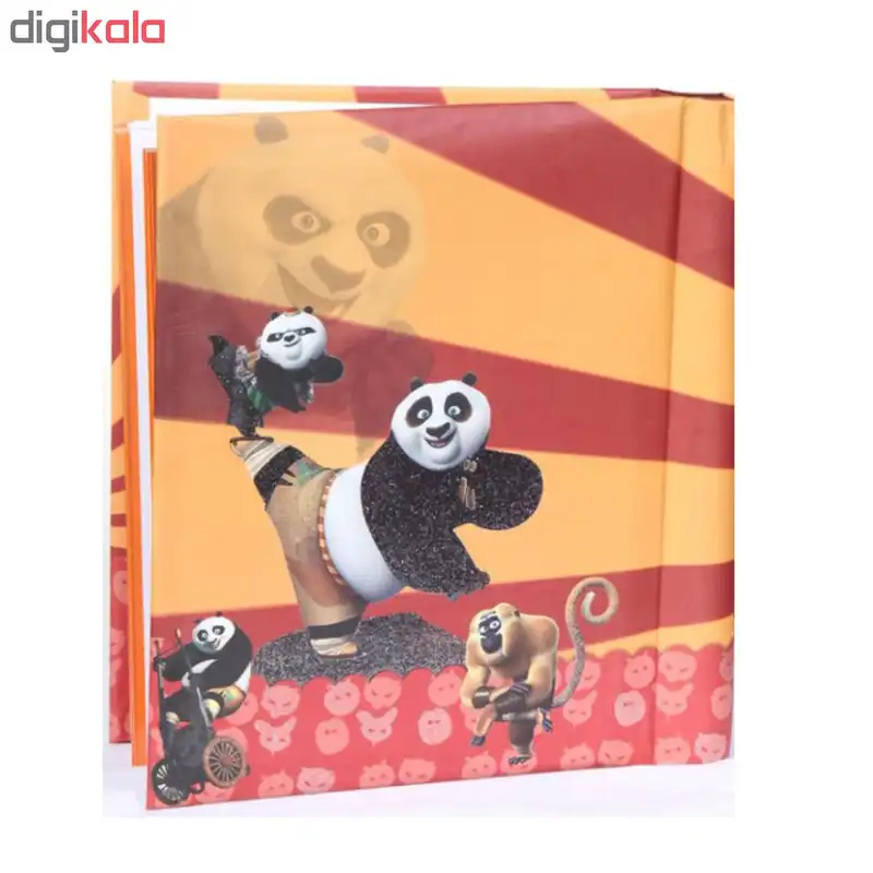 آلبوم طرح پاندا کونگ فو کار 30 برگی