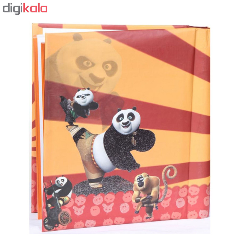آلبوم طرح پاندا کونگ فو کار 30 برگی
