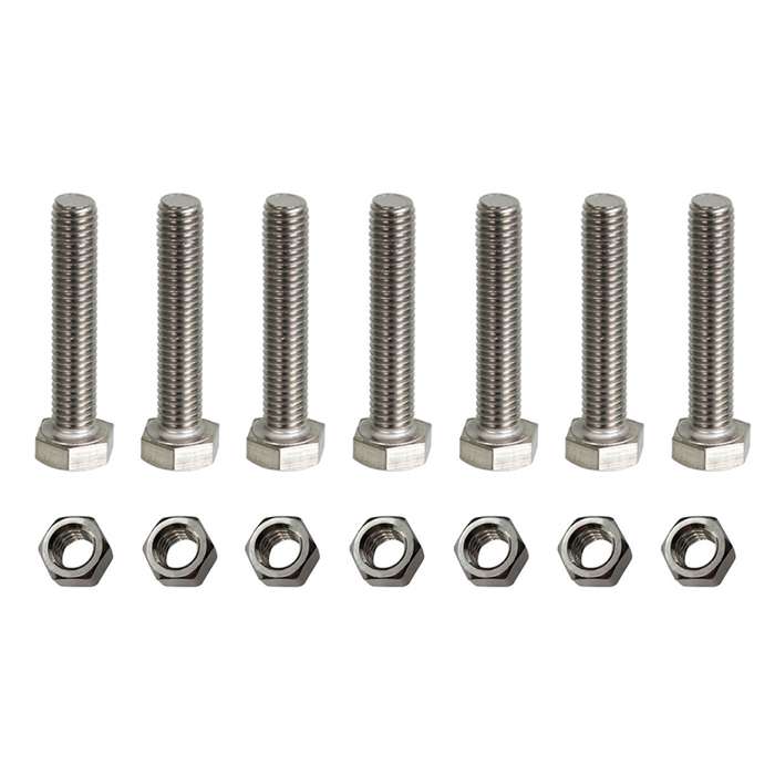  پیچ و مهره مدل Hex-12-70 بسته 14 عددی