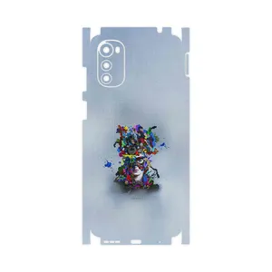 MAHOOT Collage of surreal Portrait of Women 4-FullSkin Cover Sticker for Motorola Moto E32s