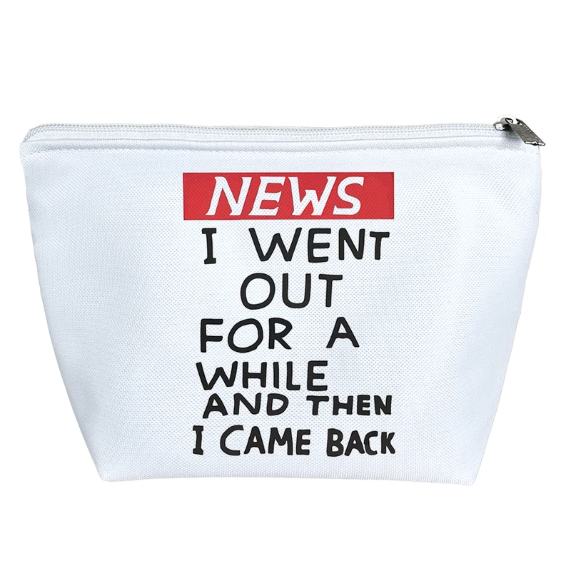 کیف لوازم آرایش دخترانه خندالو مدل News کد 8185