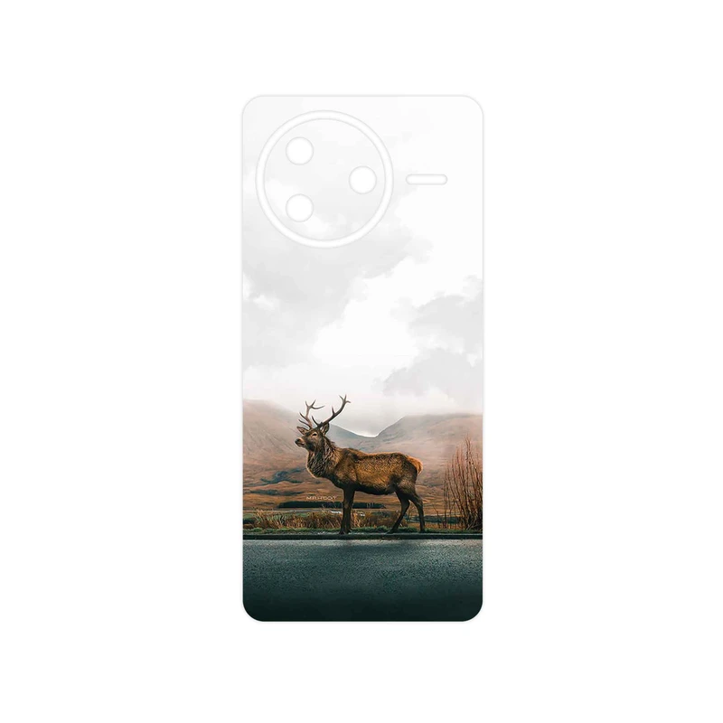برچسب پوششی ماهوت مدل Horned_Deer مناسب برای گوشی موبایل شیائومی Poco F7 Pro