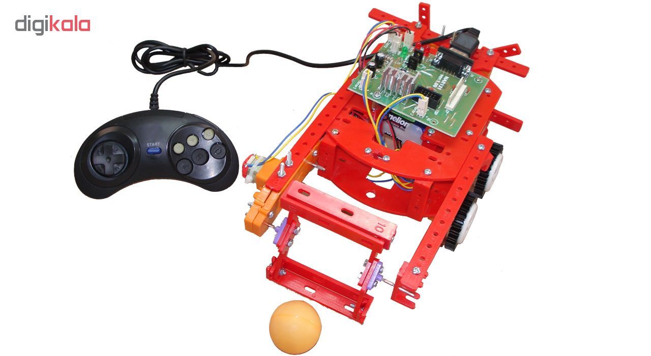 ربات جنگجو و فوتبالیست پیشرفته نوآوران الکترونیک مدل 131 