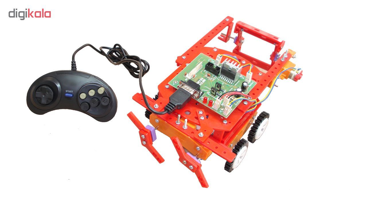 ربات جنگجو و فوتبالیست پیشرفته نوآوران الکترونیک مدل 131 