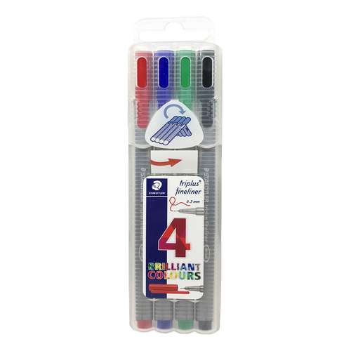 روان نویس 4 رنگ استدلر مدل Triplus Fineliner 334