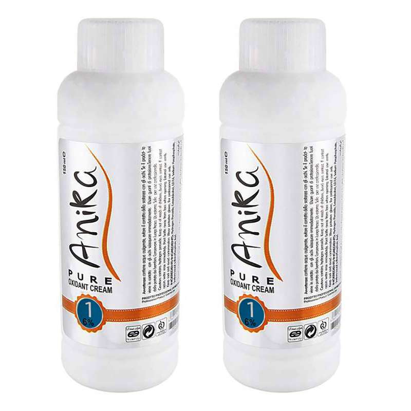 اکسیدان آنیکا مدل Oxidant Cream شش درصدی حجم 150 میلی لیتر بسته 2 عددی اکسیدان آنیکا مدل Oxidant Cream شش درصدی حجم 150 میلی لیتر بسته 2 عددی