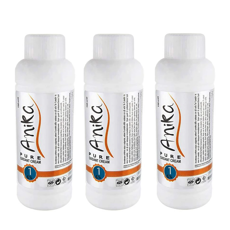 اکسیدان آنیکا مدل Oxidant Cream شش درصدی حجم 150 میلی لیتر بسته 3 عددی