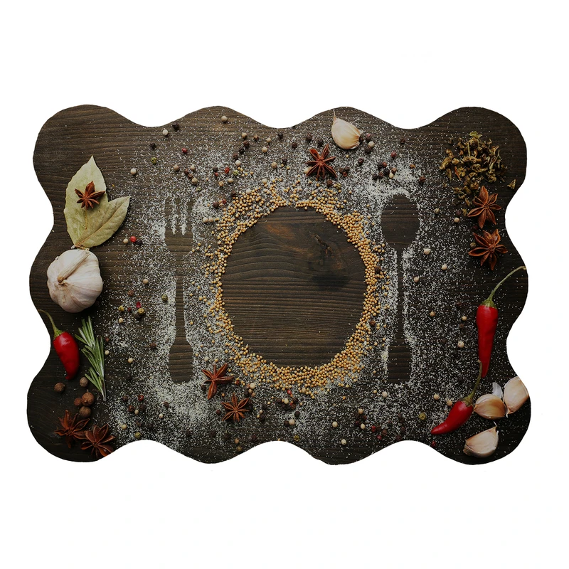 پادری مدل دالبر طرح آشپزخانه کد 8539 سایز 80x110 سانتی متر