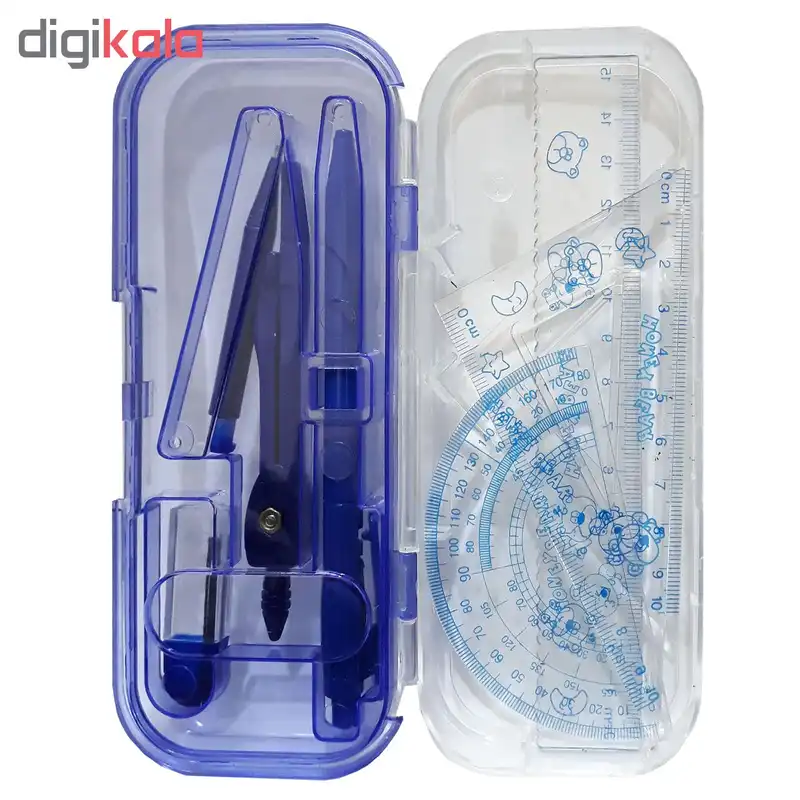 ست پرگار و خط کش کد AS-3009A