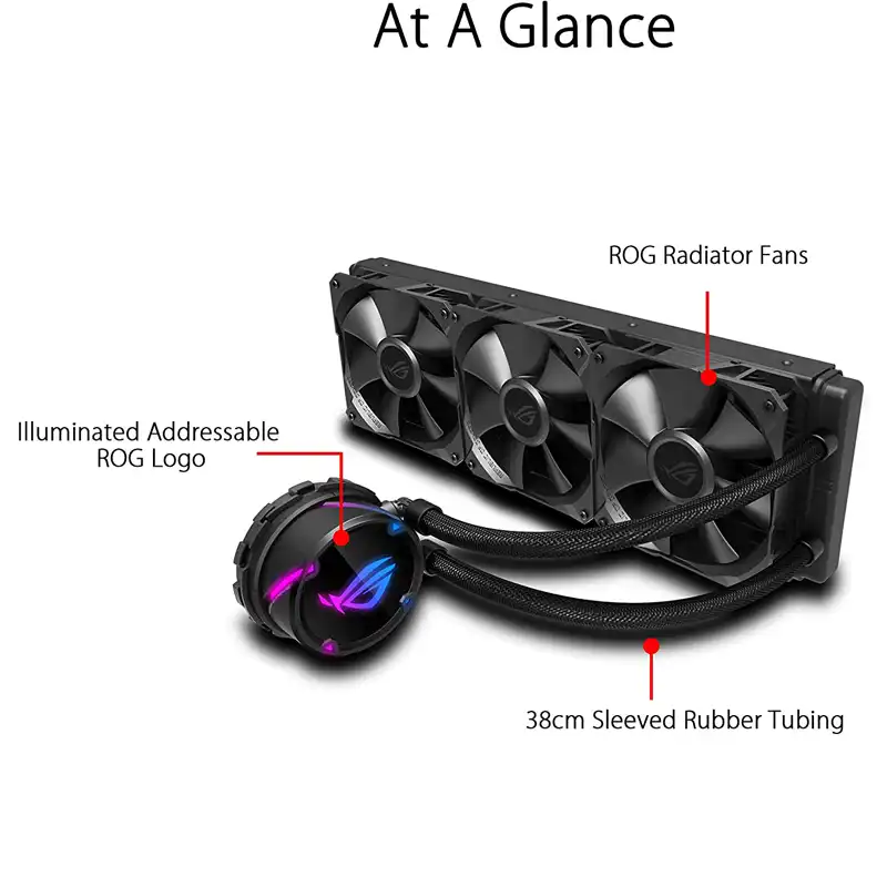 خنک کننده پردازنده ایسوس مدل ROG Strix LC 360
