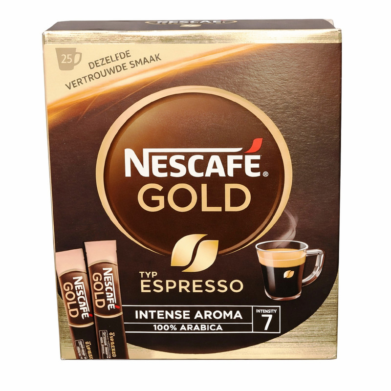 پودر قهوه فوری گلد نسکافه - 1.8 گرم بسته 25 عددی